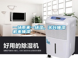 知識百科一場雨來一場濕，買臺抽濕機來抽濕