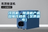 冷風(fēng)機(jī)、除濕機(jī)產(chǎn)品故障代碼表（僅供參考）