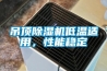 吊頂除濕機低溫適用，性能穩(wěn)定