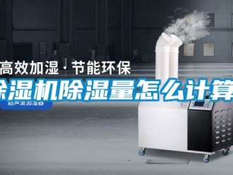 企業(yè)新聞除濕機除濕量怎么計算？