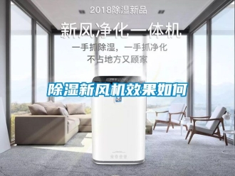 常見(jiàn)問(wèn)題除濕新風(fēng)機(jī)效果如何