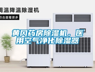 行業(yè)新聞黃岡藥房除濕機，醫(yī)用空氣凈化除濕器