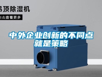 知識百科中外企業(yè)創(chuàng)新的不同點就是策略
