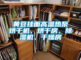 行業(yè)新聞黃豆掛面高溫熱泵烘干機、烘干房、除濕機、干燥房