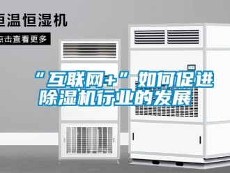 常見問題“互聯(lián)網(wǎng)+”如何促進除濕機行業(yè)的發(fā)展