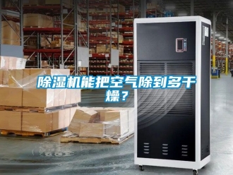 行業(yè)新聞除濕機(jī)能把空氣除到多干燥？