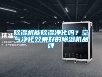 企業(yè)新聞除濕機能除濕凈化嗎？空氣凈化效果好的除濕機品牌