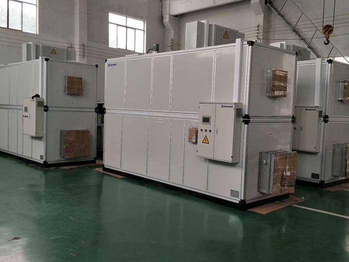 濟南銘威化工鋰電池鈷酸鋰零下40℃露點，三臺全新風轉(zhuǎn)輪除濕機組